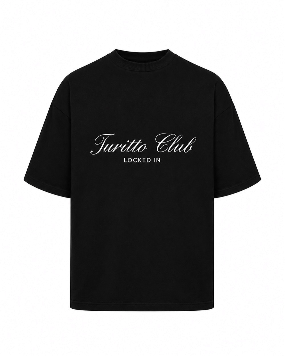 Turitto Club Tee — Чёрный