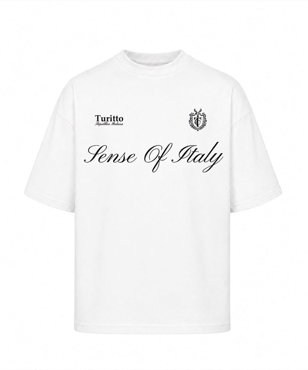 Sense of Italy Tee — Белый