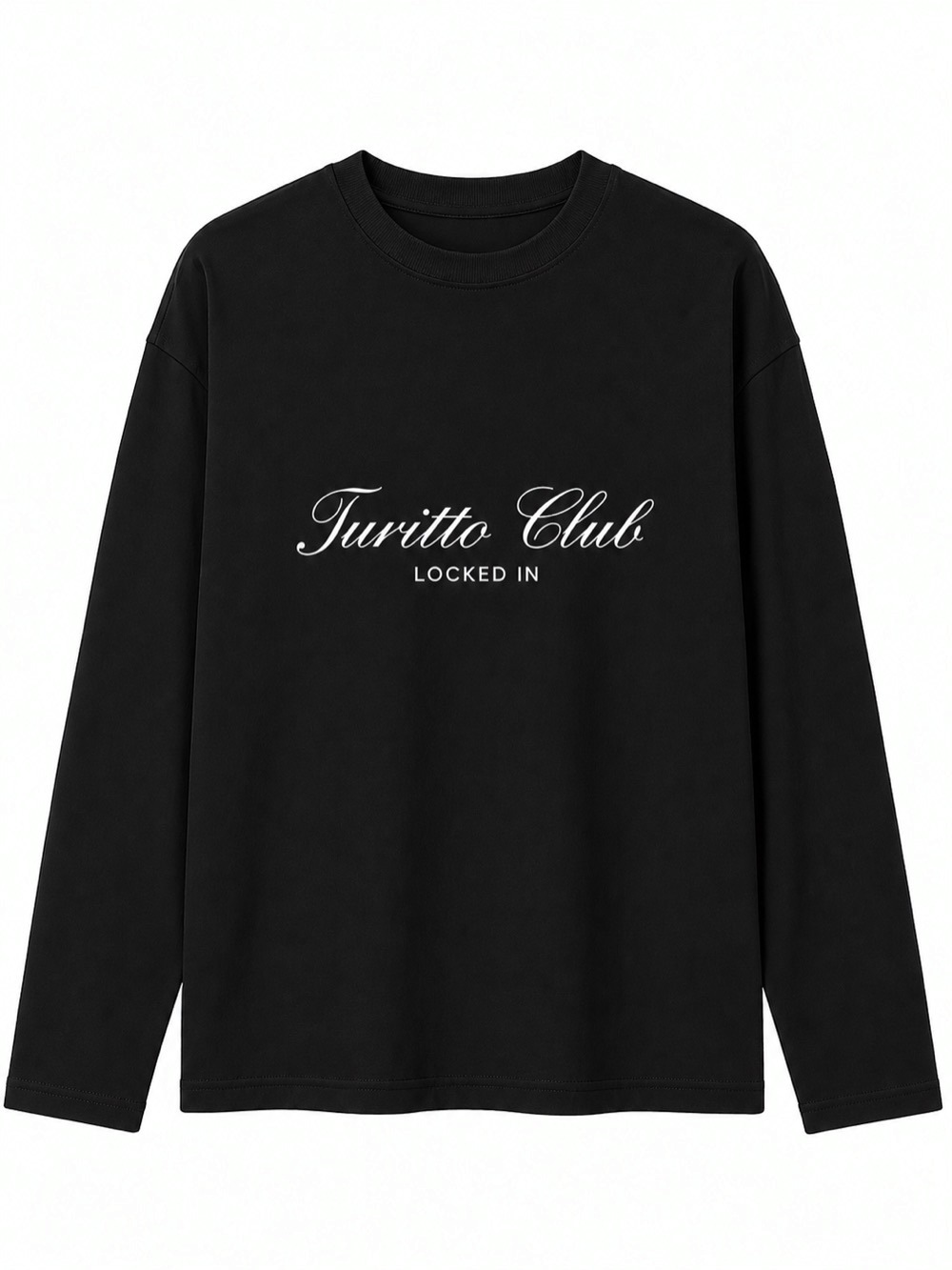 Turitto Club Longsleeve — Чёрный